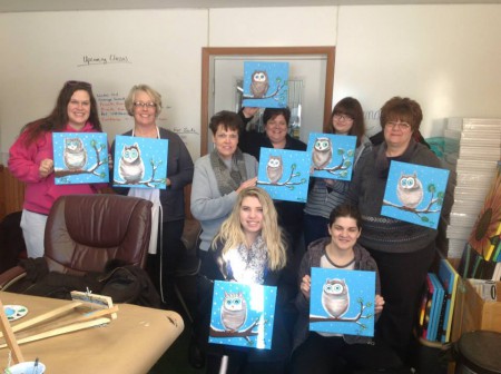 February 15, 2015 Winter Owl